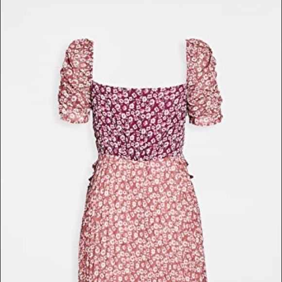 En Saison Floral dress M - shopbop, aritzia, Zara - Picture 8 of 9